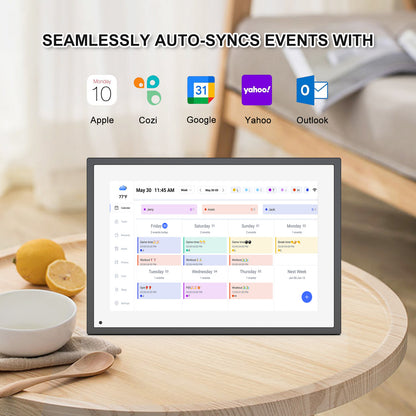 10.1 Inch Smart Digital Calendar IPS HD Touchscreen Built-in Digital Picture Frames Function