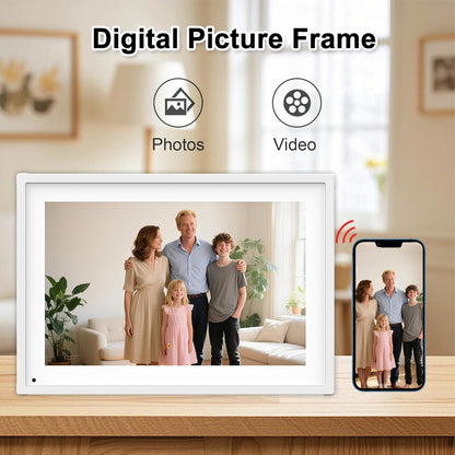 10.1 inch Digital Calendar & Chore Chart, Smart Touchscreen Display for Family Schedules, Hearth Display Family Planner, Digital Photo Frame, Great for Organizing Your 2026-2027 Calendar