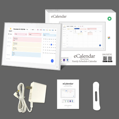 15.6 Inch Digital Calendar Wall Touch Screen Syncs All Calendar Apps To Do List Notepad Family Calendar Electronic Wall Calendar Chore Chart for Kids Adults Meal Planner Smart Calendar