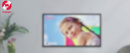 64GB 21.5inch FRAMEO Digital Photo Frame with 1920x1080 FHD IPS LCD Touch Screen, Dual-WiFi Share Photos & Videos Via Frameo App, Support USB Drive/Mirco SD Card Extend Storage, Auto-Rotat