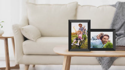10.1 inch FRAMEO WiFi Digital Picture Frame, IPS Touch Screen Smart Cloud Photo Frame with 32GB Storage, Share Photos or Videos via Free Frameo APP Anywhere Anytime, Auto-Rotate, Wall Mountable